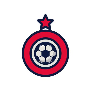 Stard ödüllü futbol balonu ve doldurma biçimi simgesi