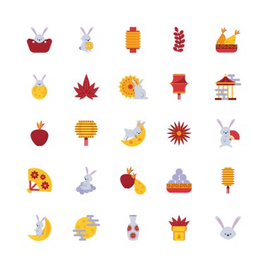 Yirmibeş Çin ay festivali ürünleri