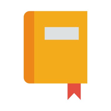 Kitap okulu arzı düz biçim simgesi