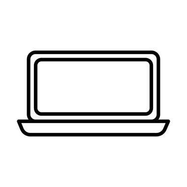 dizüstü bilgisayar satırı biçimi simgesi