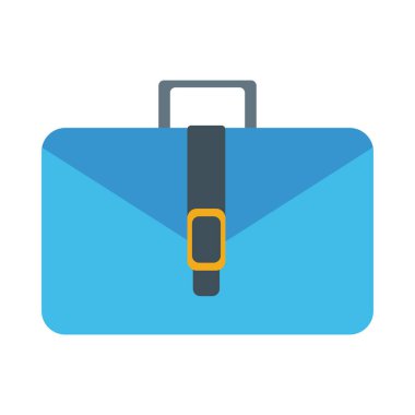 Portföy evrak çantası düz biçim simgesi