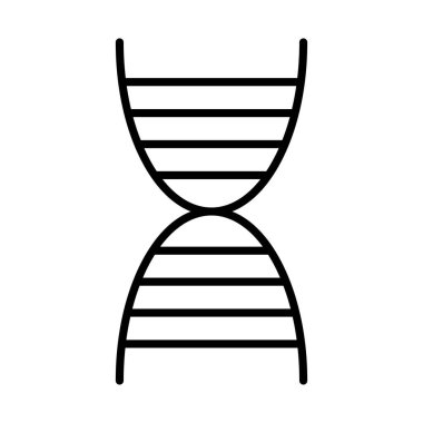 DNA molekül çizgisi biçimi simgesi