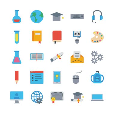 Okula geri dönüş ögeleri paketi