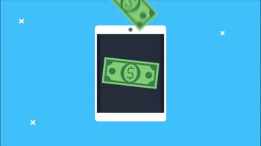 Faturalı akıllı telefon aygıtı ekommerce teknolojisi