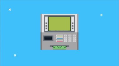 ATM para ile finansal animasyon