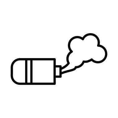 duman bombası tarzı simge