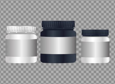 kap ürünleri izole edilmiş simgeler markalaştırılıyor