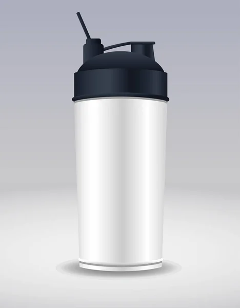 Thermoplastische Wasserflasche Markensymbol — Stockvektor