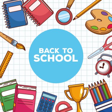 Malzemelerle dolu bir mektupla okula döndüm.