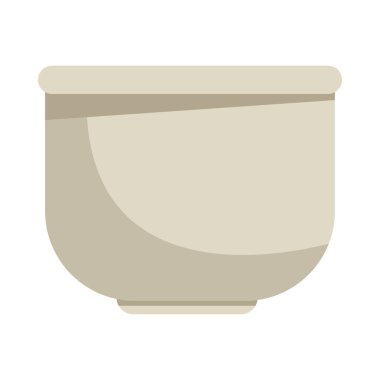 İzole çay fincanı vektör tasarımı