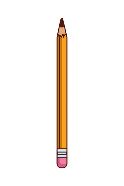 Conception vectorielle isolée de l'outil crayon — Image vectorielle