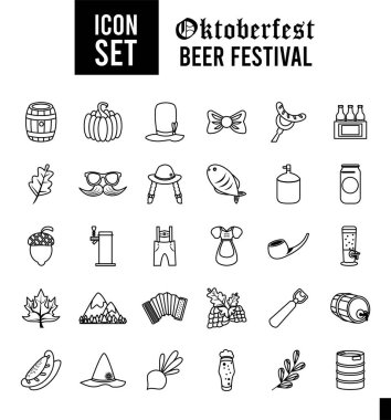 30 oktoberfest set simgesi demeti