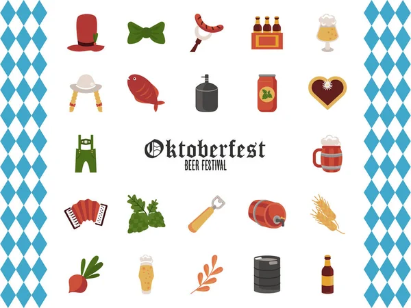 22 Oktoberfest set simgesi demeti