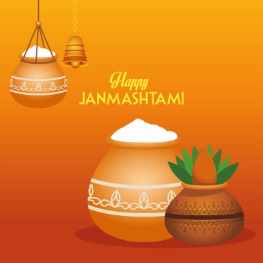 Seramik çömlekli mutlu dussehra festivali posteri