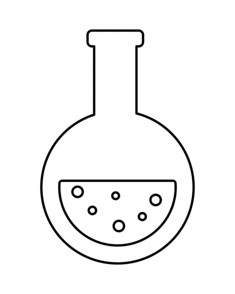 Provkolv isolerad ikon — Stock vektor