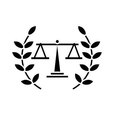 çelenk taç siluet biçimi simgesi ile ölçek dengesi