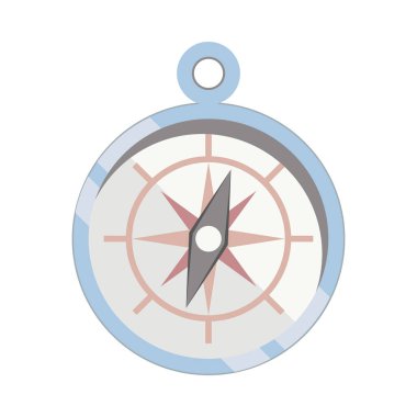 pusula kılavuz rotası izole edilmiş simgesi