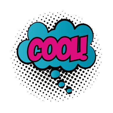 Popüler sanat dolgu tarzıyla ifade bulutu