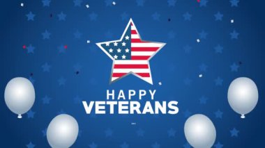 Kıdemliler Günü 'nde yıldızlı ve balonlu animasyonlar helyumlu.