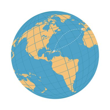 dünya haritası izole edilmiş simge