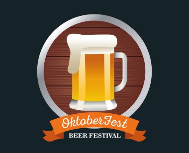 Ahşap çerçeveli bira kavanozuyla Oktoberfest kutlamanız kutlu olsun.