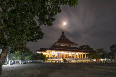 En güzel Budist pagoda Semarang kentinde, Orta Java, Endonezya