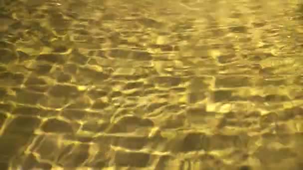 Fond Mer Vagues Sur Sable — Video