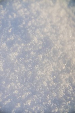 kar closeup ile arka plan