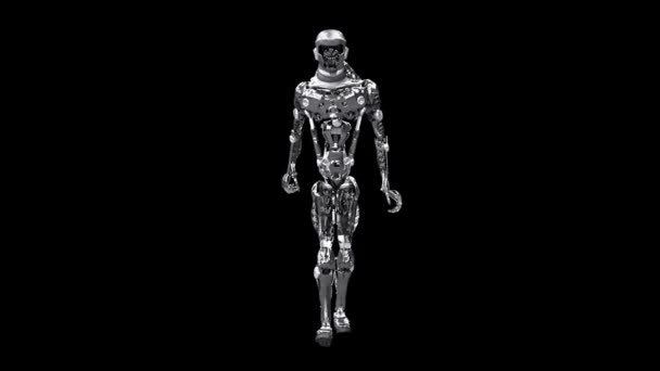 Exécution cyborg, exécution robot rendu 3D 