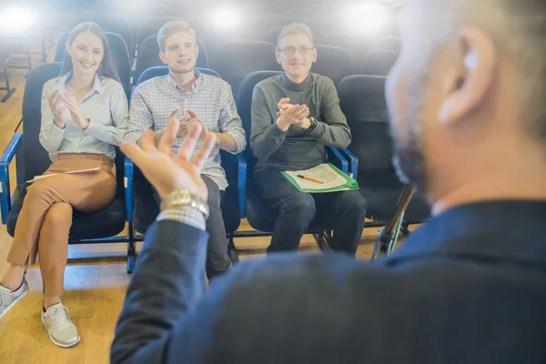 Επαγγελματική Συνάντηση Coworking Concept — Φωτογραφία Αρχείου