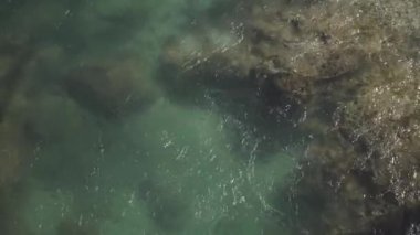 akışı dağ nehir Üstten Görünüm