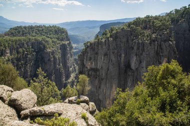 dağlar ile inanılmaz doğa manzara manzarası
