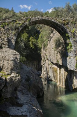 dağlar ile inanılmaz doğa manzara manzarası
