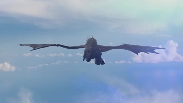 a sárkány repülni 3D render