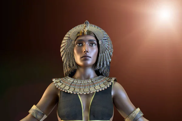 Cleopatra Egyptian Queen Vii Century Egypt Render — Stock Photo, Image