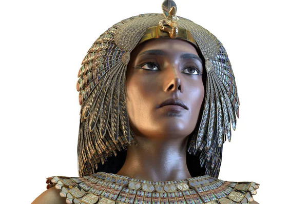Cleopatra Reina Egipcia Siglo Vii Egipto Render — Foto de Stock