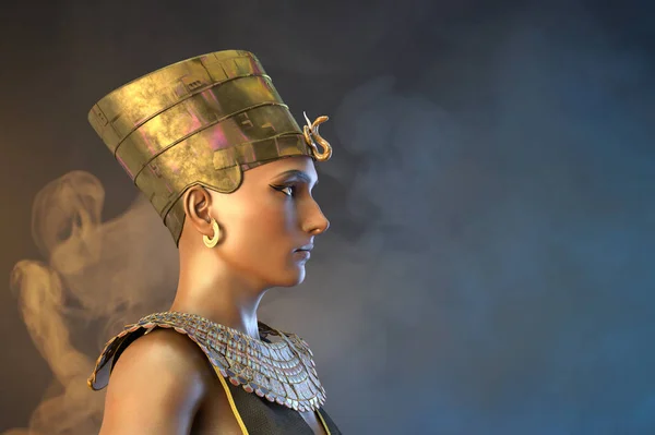 Cléopâtre Reine Égyptienne Vii Siècle Egypte Rendu — Photo