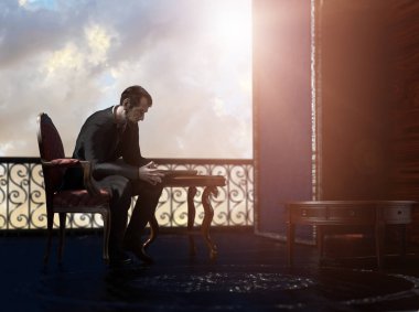 Abraham Lincoln Amerikan devlet adamı, Amerika Birleşik Devletleri 16 Başkanı ve ilk Cumhuriyetçi parti 3d render