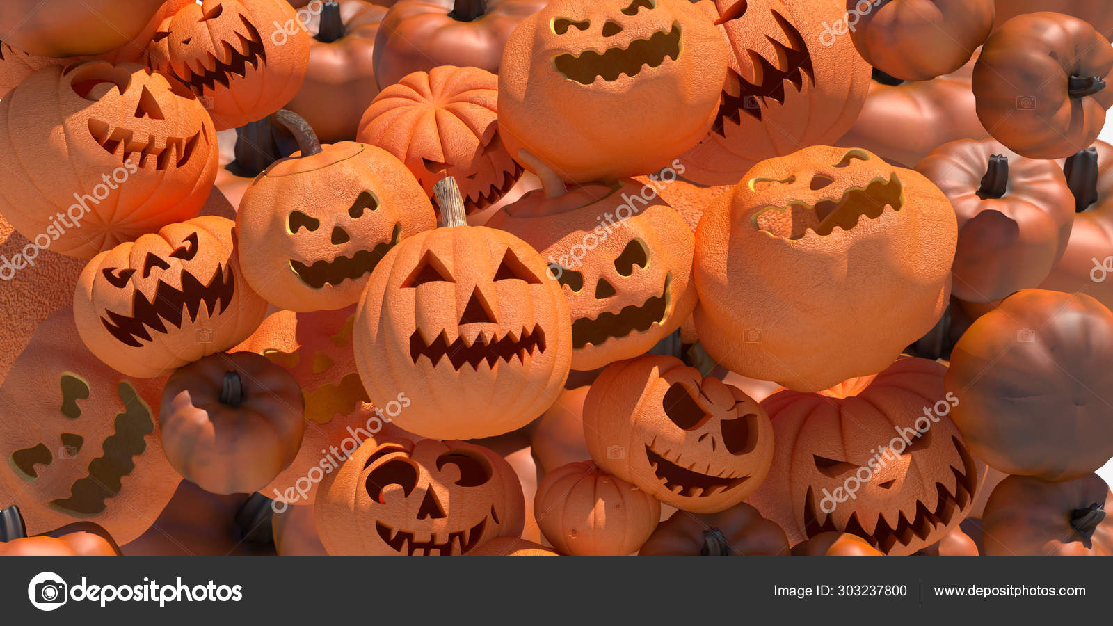 Halloween Holiday Background Pumpkins Render Stock Photo by ©DenisSmile 303237800 Halloween Holiday Background Pumpkins Render Stock Photo by ©DenisSmile 303237800