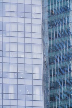 şehir arka plan gökdelen iş merkezi yakın çekim cephesi