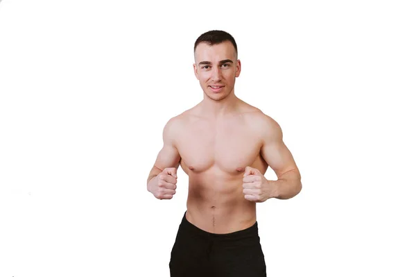Porträt Einer Hübschen Jungen Fitnesstrainerin — Stockfoto