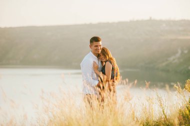 Doğa içinde Romantik Çift