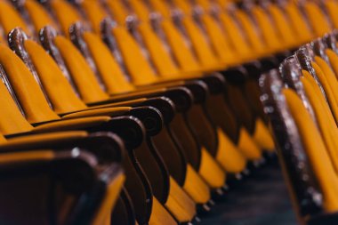 Boş tiyatro konser salonu sinema ya da konferans salonu