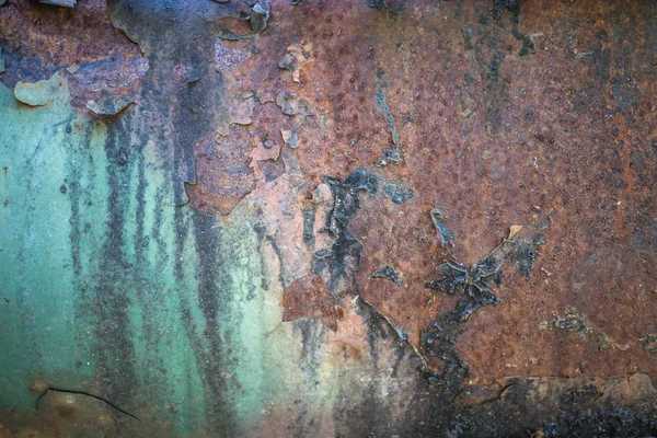 Old Traces Rusty Decaying — Stock Photo, Image