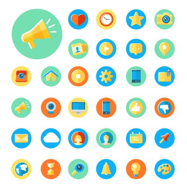 Sosyal ortam simgeleri ayarlandı