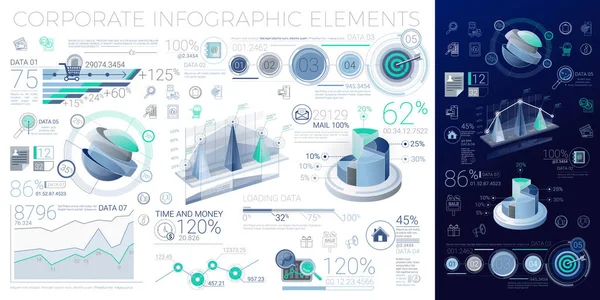 stock vector Corporate Infographic Elements