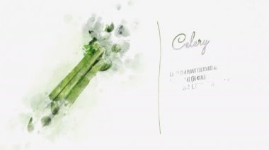 Sağlıklı kereviz malzemeler