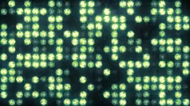 Işık ışık duvardaki hızlı rasgele flaş