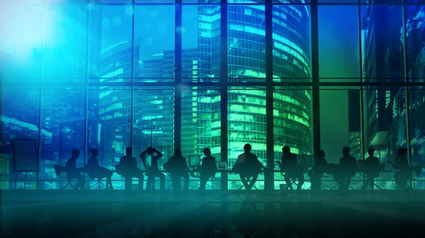 Ofis personeli ve onların lideri