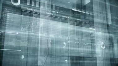 İş finans infographics